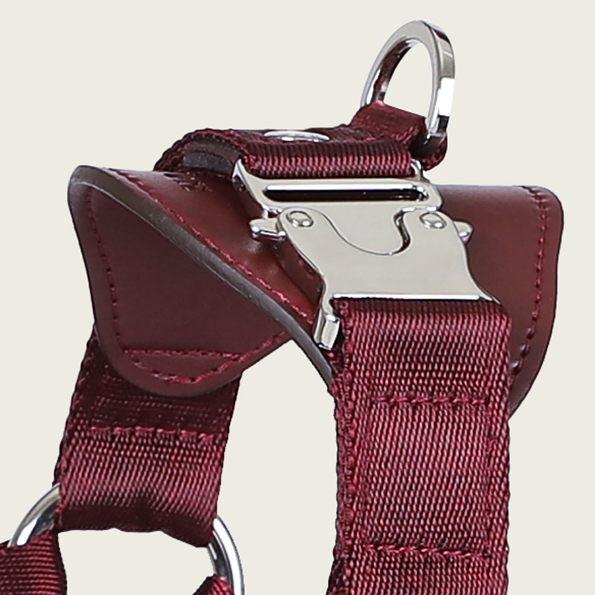 Horsebit Harness : Burgundy – hozi