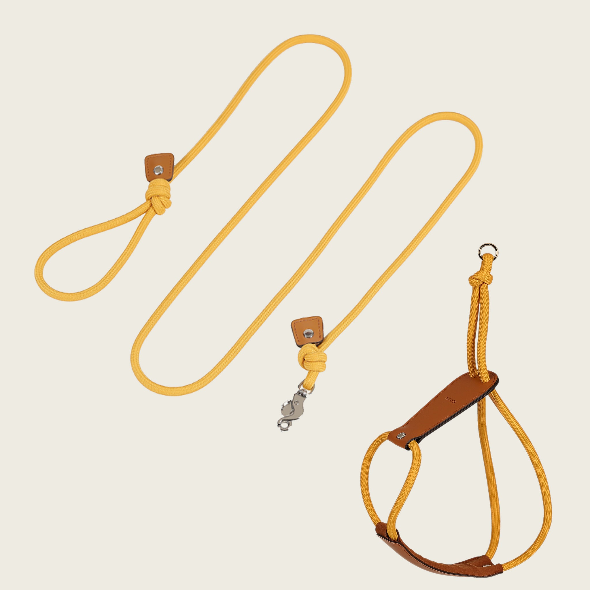 Essential Leash Essential Harness Mustard